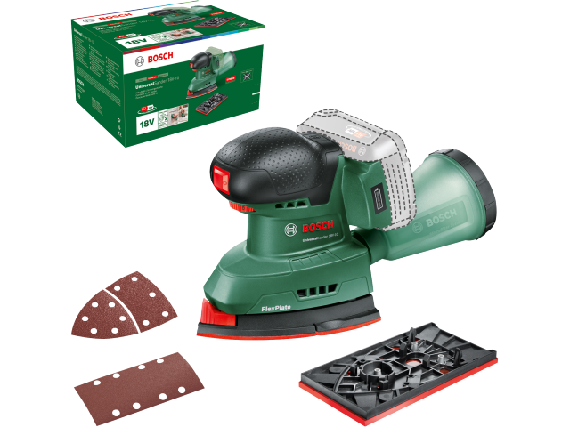 Akumulatorski večnamenski brusilnik UniversalSander Bosch 18V-10, 06033E3100